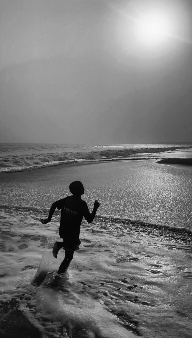person running toward their dreams